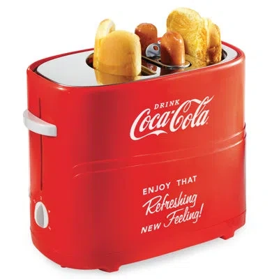 Coca-cola Pop-up Hot Dog Toaster, Coke Red
