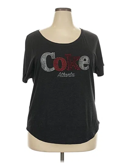 Pre-owned Coca-cola Short Sleeve T-shirt In Black