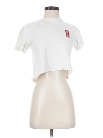 Pre-owned Coca-cola Short Sleeve Turtleneck In Ivory