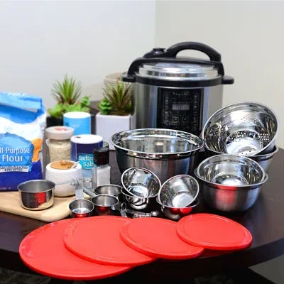 Coca-cola Sunbeam Branfield Kitchen Prep 21-pieces Measuring Cup And Spoon Set