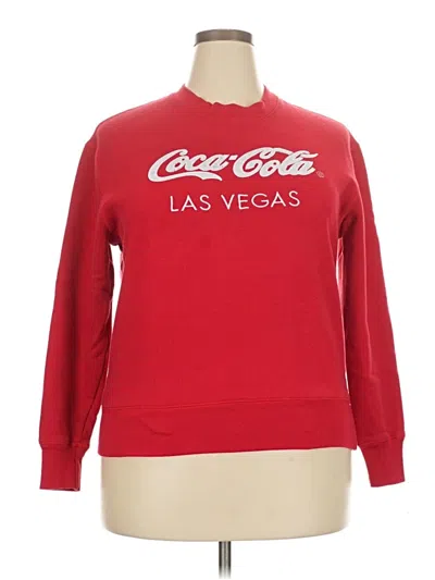 Pre-owned Coca-cola Sweatshirt In Red