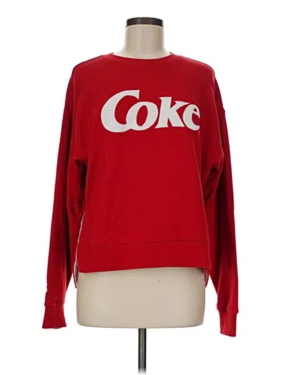 Pre-owned Coca-cola Sweatshirt In Red