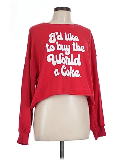 Pre-owned Coca-cola Sweatshirt In Red