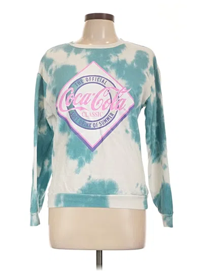 Pre-owned Coca-cola Sweatshirt In Teal