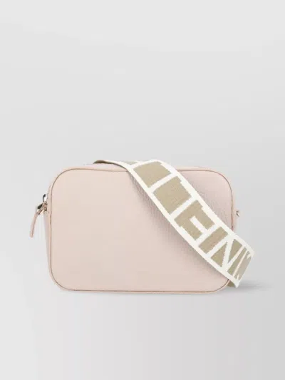 Coccinelle Adjustable Strap Leather Shoulder Bag