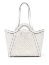 Coccinelle Amalia Cow. Per. Shoulder Bag In White
