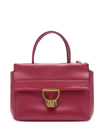 Coccinelle Arlettis 7 Shoulder Bag In Burgundy