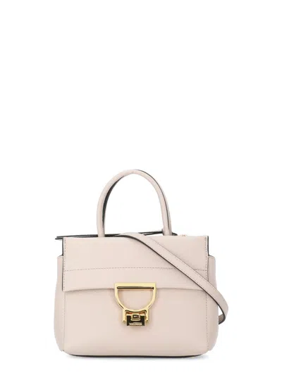 Coccinelle Arlettis Hand Bag In Pink