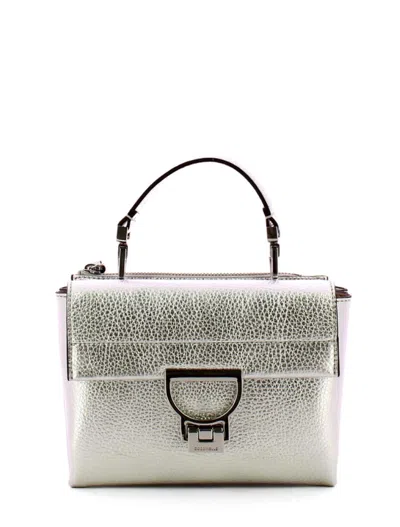 Coccinelle Arlettis Handbag In Silver
