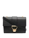Coccinelle Arlettis Leather Flap Cross Body Bag