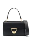 Coccinelle Arlettis Leather Cross Body Bag In Black