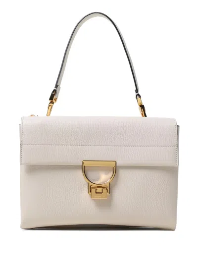 Coccinelle Arlettis Shoulder Bag In White