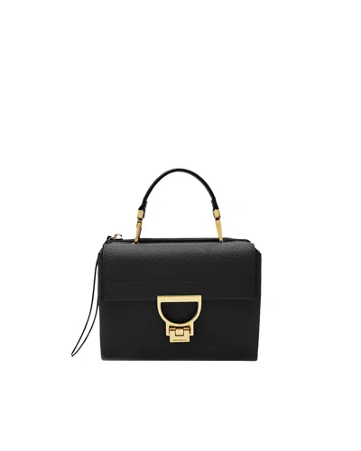 Coccinelle Arlettis Small Bag In Noir In Black