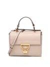 Coccinelle Small Arlettis Tote Bag In Nude & Neutrals