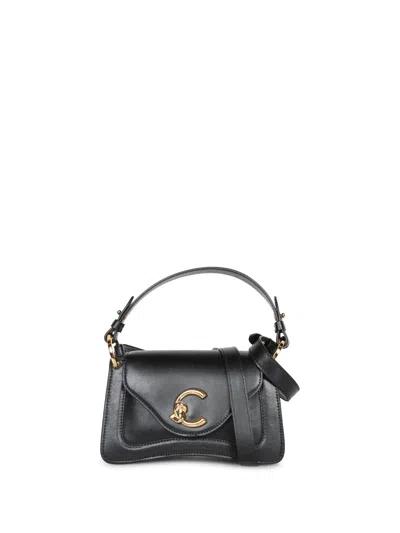 Coccinelle Artic Black Leather Bag