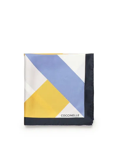 Coccinelle Aveiro Silk Scarf In Multi