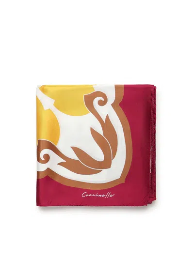 Coccinelle Azulejos Silk Scarf