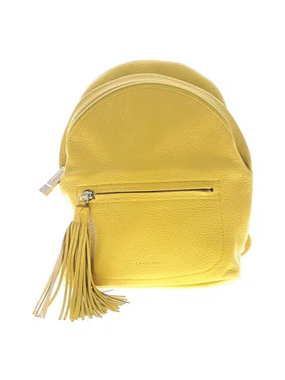 Pre-owned Coccinelle Backpack In Yellow