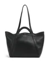 Coccinelle Leather Tote Bag In Black