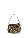 Coccinelle Magie Shoulder Bag In Gold
