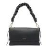 Coccinelle Boheme Grana Double Shoulder Bag In Black