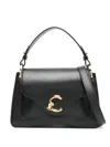 Coccinelle Small C-me Cross Body Bag In Black