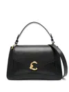 Coccinelle Small C-me Cross Body Bag In Black