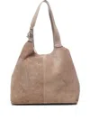 Coccinelle Medium Suede Cufflink Shoulder Bag
