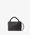 Coccinelle Medium Boheme Braided-handle Tote Bag In Black