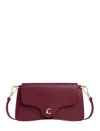 Coccinelle Mini Bag C-me In Burgundy