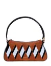 Coccinelle Lisbet Diamond-pattern Shoulder Bag In Animal Print