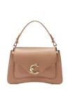 Coccinelle C-me Handbag In Beige