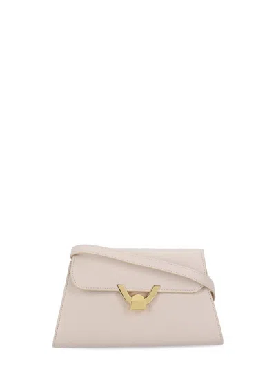 Coccinelle Shoulder Bag  Woman Color Beige In Beige