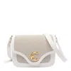 Coccinelle Shoulder Bag C-me Canvas In Beige
