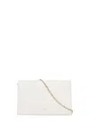 Coccinelle Dandy Foldover-top Shoulder Bag In Beige