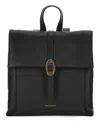 Coccinelle Logo Printed Dorian S Backpack In Black
