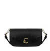 Coccinelle C-me Medium Shoulder Bag In Black