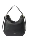 Coccinelle Leather Tote Bag In Black