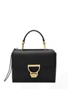 Coccinelle Arlettis Pebbled-leather Satchel