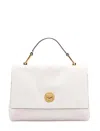 Coccinelle Liya Tote Bag In Blanco/skin
