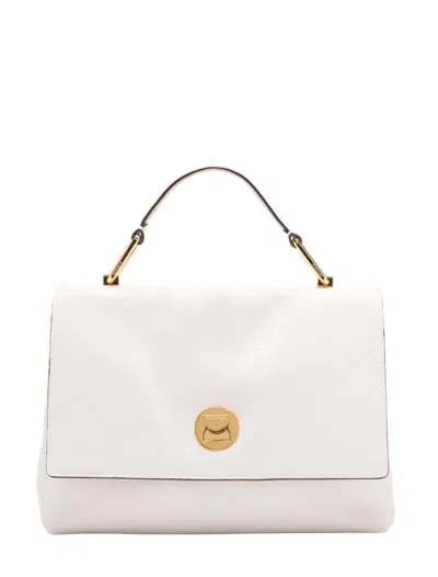 Coccinelle Liya Tote Bag In Blanco/skin