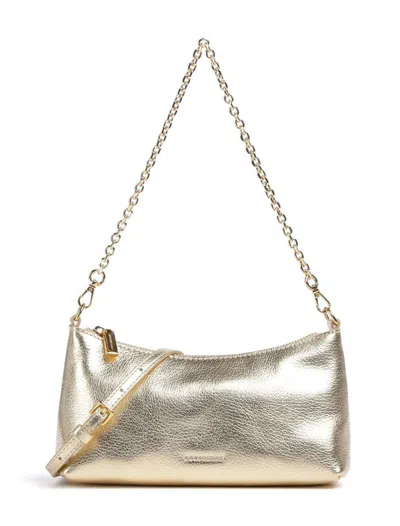 Coccinelle Aura Shoulder Bag In Gold