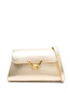 Coccinelle Small Dew Shoulder Bag In Gold