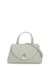 Coccinelle Nikla Flap Tote Bag In Green