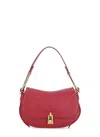 Coccinelle Multicolor Leather Handbag In Red