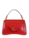 Coccinelle C-me Medium Handbag In Red