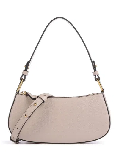 Coccinelle Merveille Leather Mini Bag In Rosette