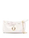 Coccinelle 'isabela' Crossbody Bag In White Leather In White