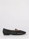 Coccinelle Risako Woven-design Ballet Flats In Black