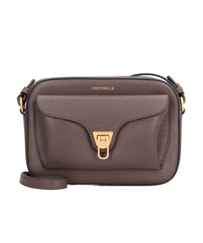 Coccinelle Beat Crossbody Bag In Brown